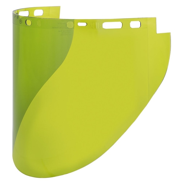 312 Series Premium Arc-Flash-Rated Face Shield Window, 9-3/4 in x 20 in x .060 in, Uncoated